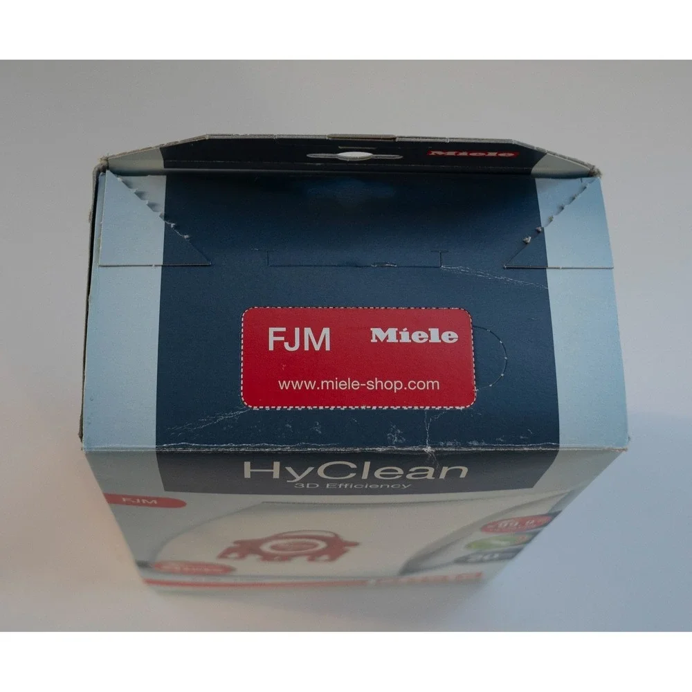 3 Official Miele GN FJM HyClean 3D Efficiency Pure Vacuum Bags & AirClean Filter